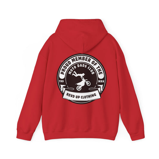 Moto Dads Club- Adult Hooded Sweatshirt