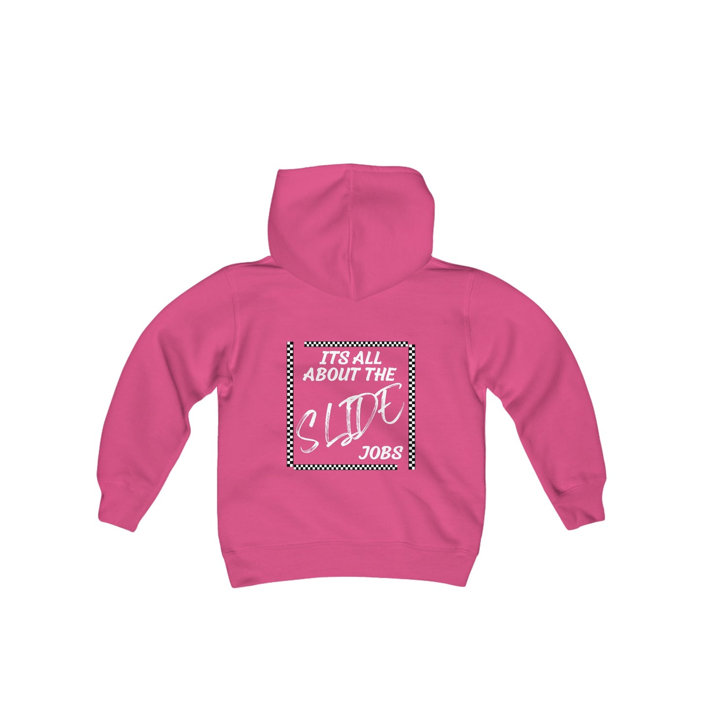 Its All About The Slide Jobs - Youth Hooded Sweatshirt