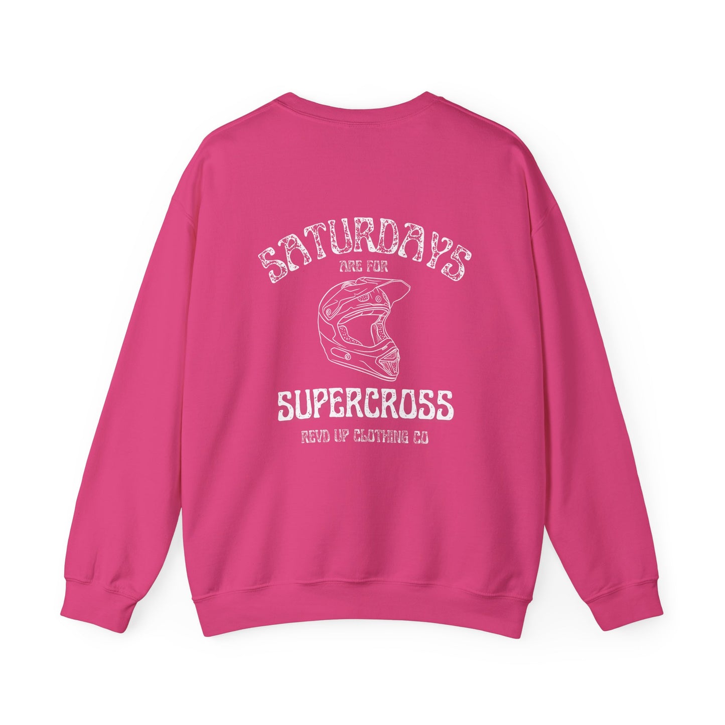 Supercross Saturdays- Adult Crewneck Sweatshirt