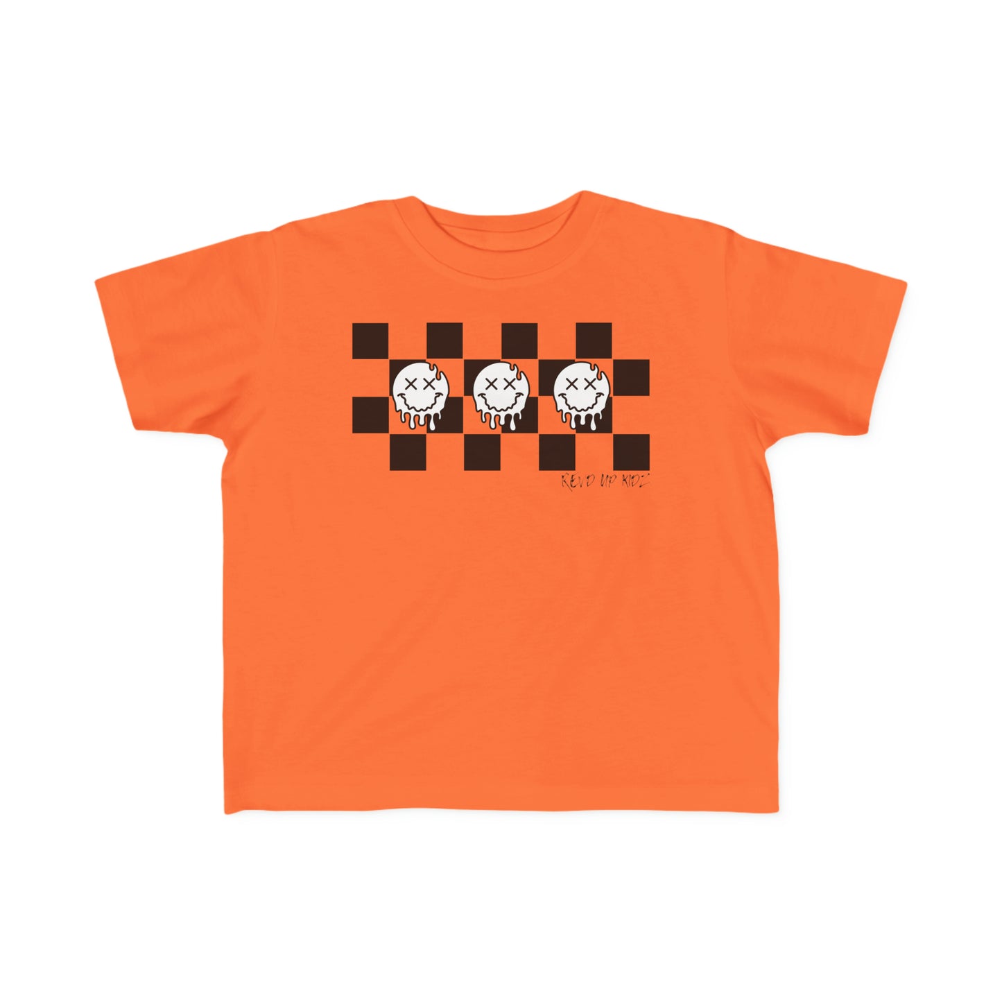Checkered Smiley's- Toddler's T-Shirt