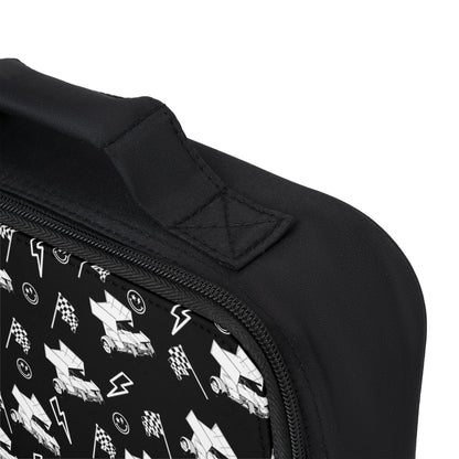 Sprint Car - Micro Racing - Lunch Bag- Black