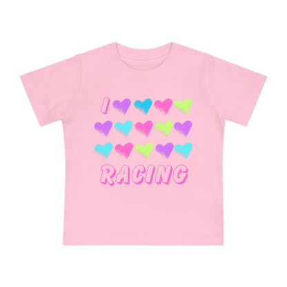 I Love Racing -Infant T-Shirt