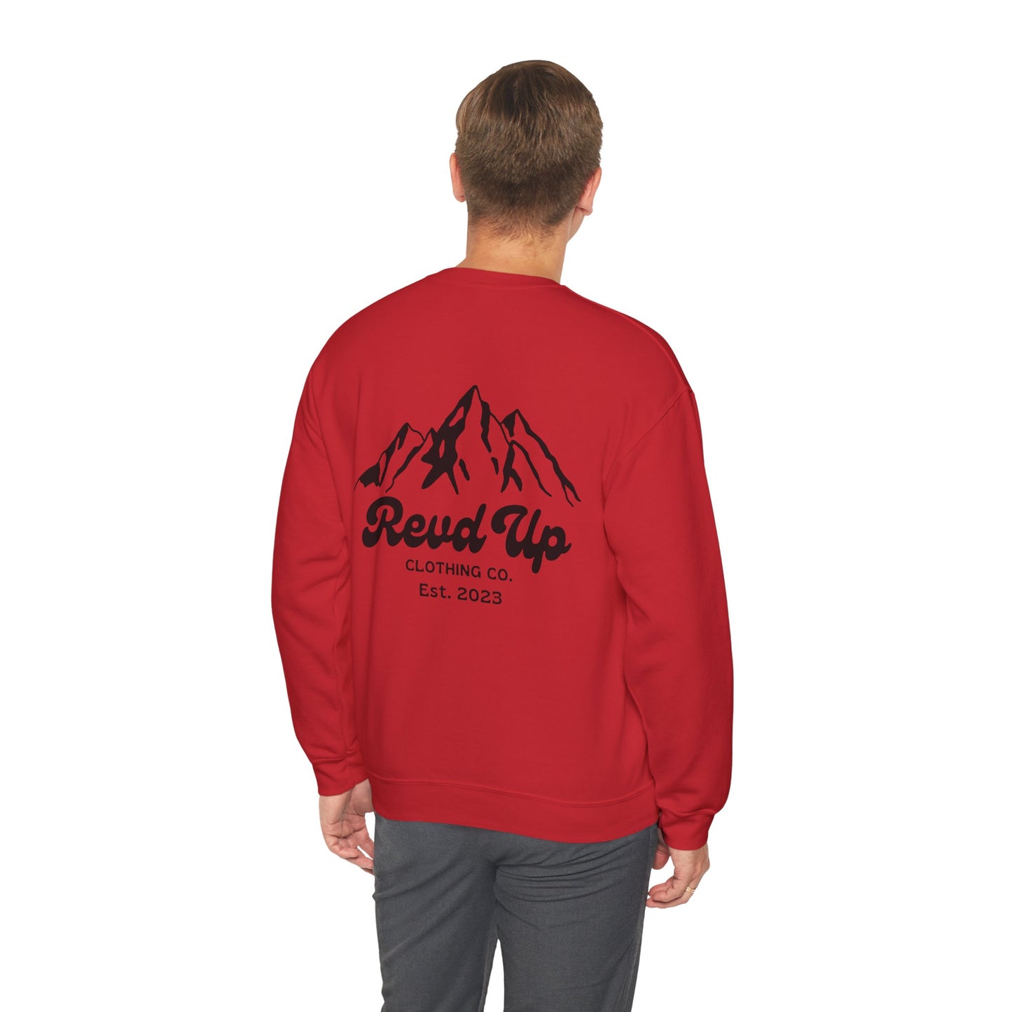 Revd Up Light- Adult Crewneck Sweatshirt