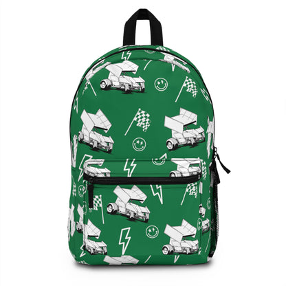 Sprint Car - Micro Racing Backpack - Dark Green