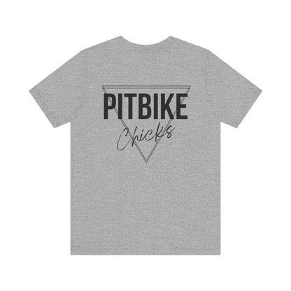 Pit Bike Chicks- Adult T-Shirt