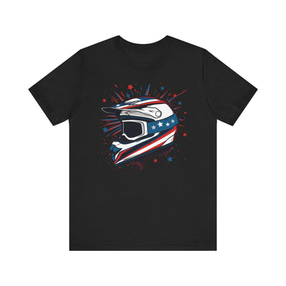American Helmet- Adult T-Shirt