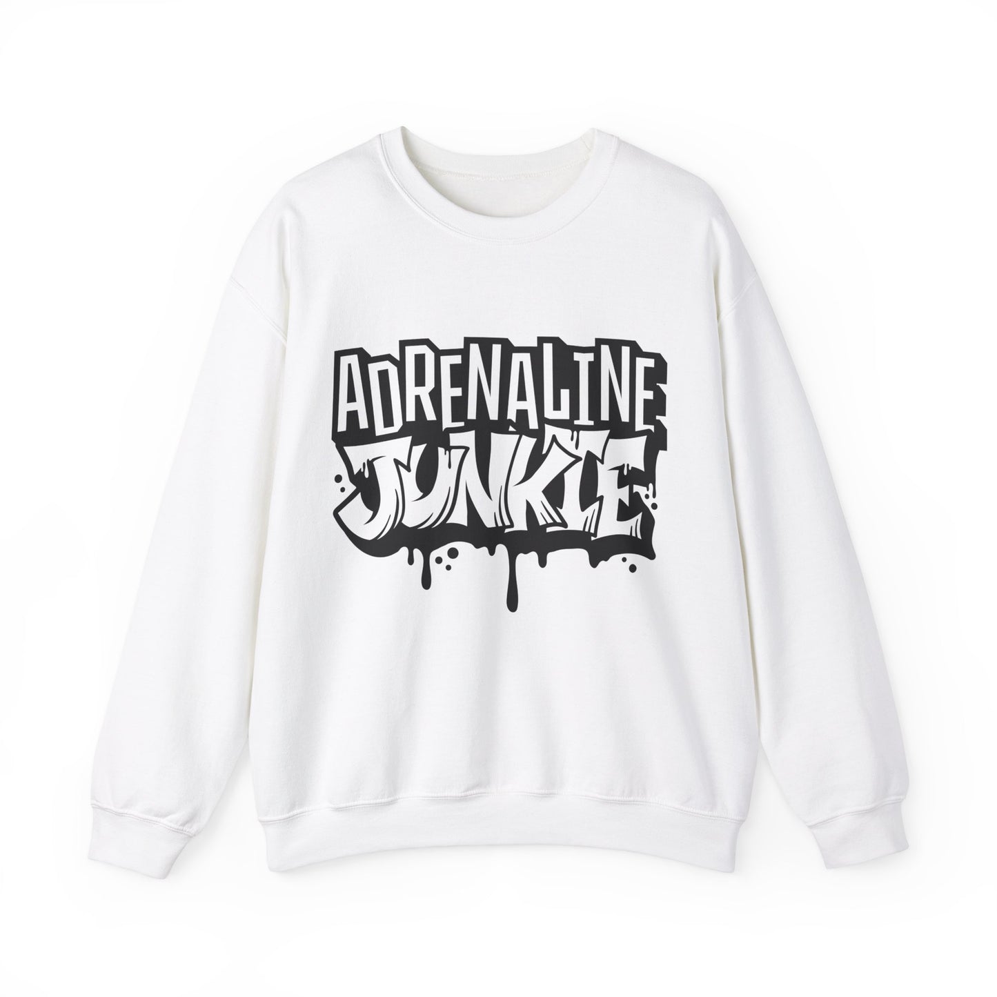 Adrenaline Junkie- Adult Crewneck Sweatshirt