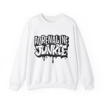 Adrenaline Junkie- Adult Crewneck Sweatshirt