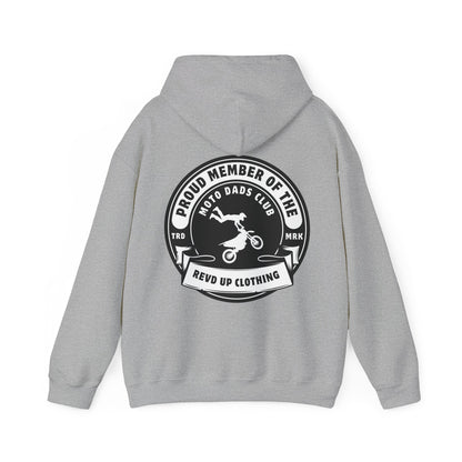Moto Dads Club- Adult Hooded Sweatshirt