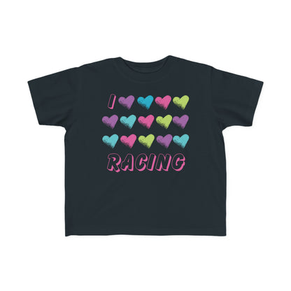 I Love Racing - Toddler's T-Shirt