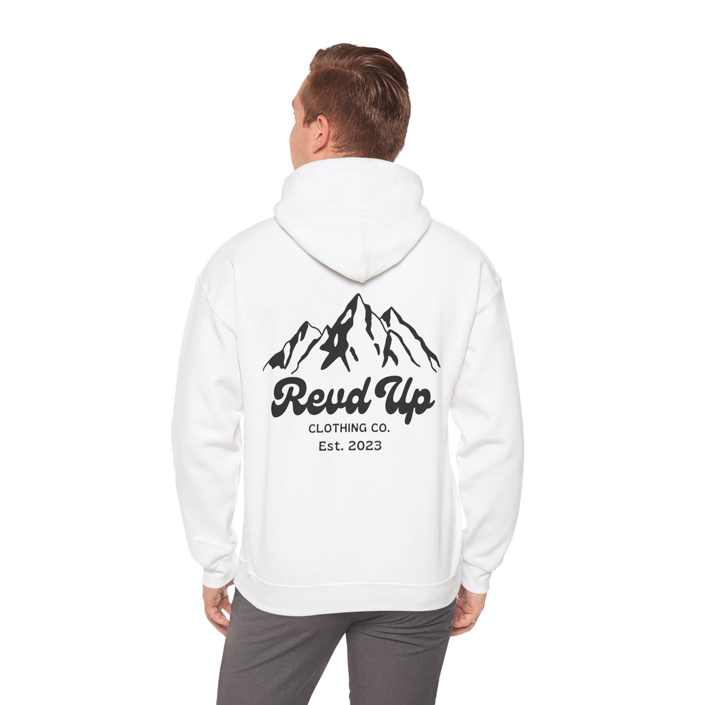 Revd Up Light- Adult Hooded Sweatshirt