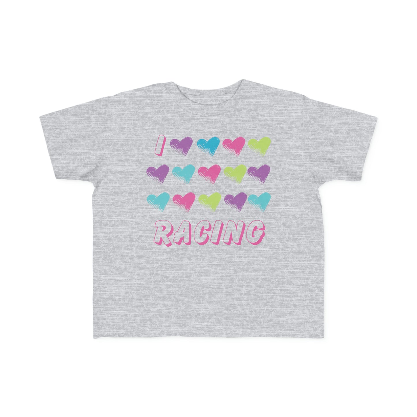 I Love Racing - Toddler's T-Shirt