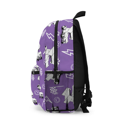 Sprint Car - Micro Racing Backpack - Light Purple