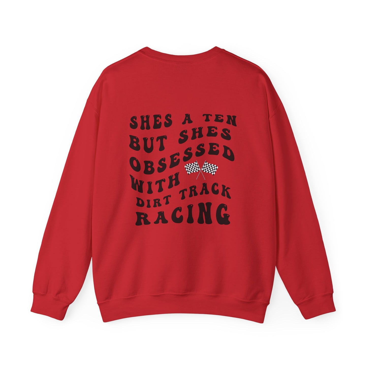 Shes A Ten- Adult Crewneck Sweatshirt