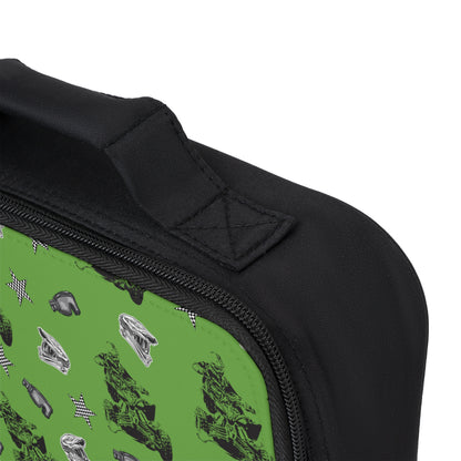 Quad Racing - Lunch Bag Green