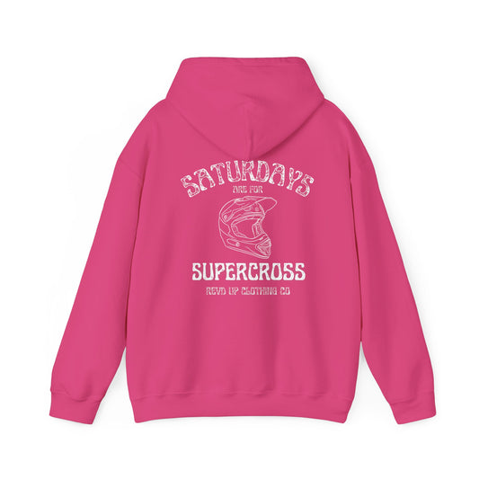 Supercross Saturdays- Adult Hooded Sweatshirt