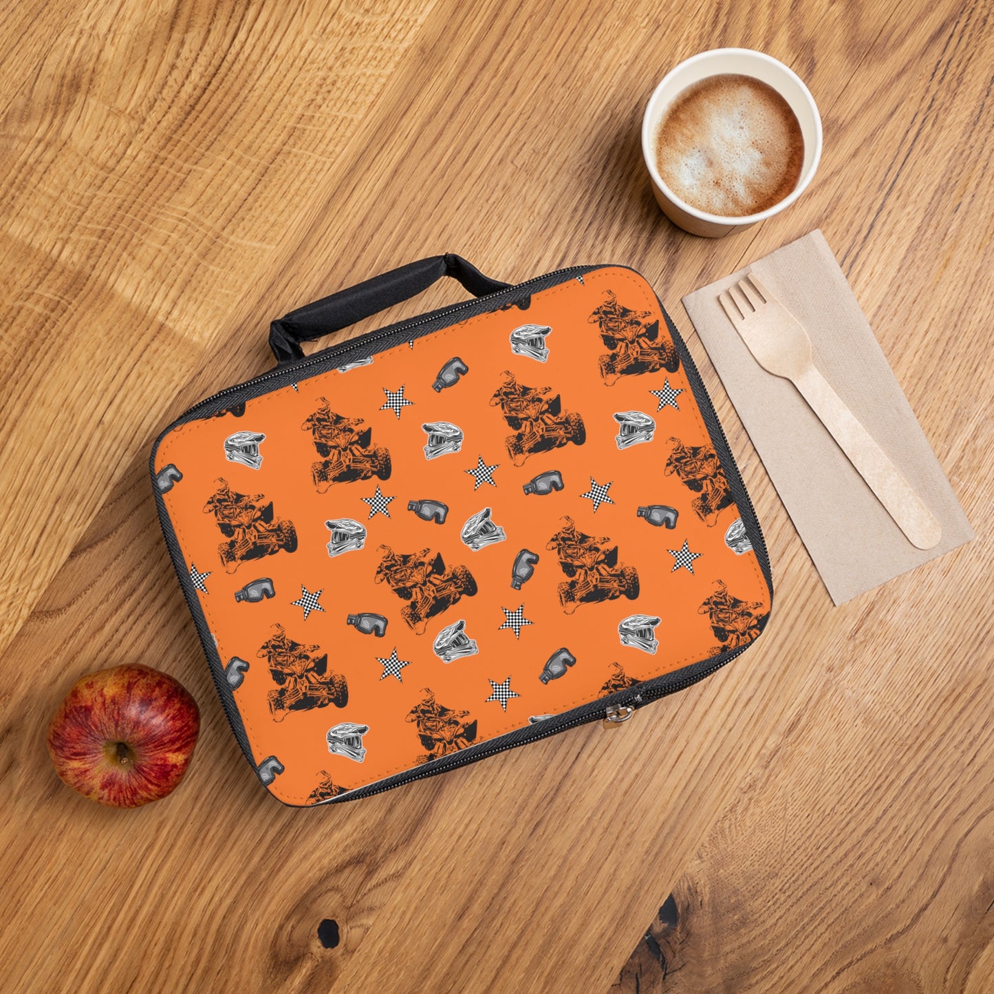 Quad Racing - Lunch Bag Crusta Orange