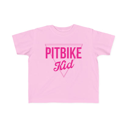 Pit Bike Kid Pink - Toddler's T-Shirt