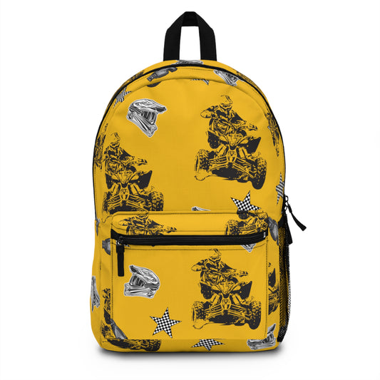 Quad Racing Backpack - Yellow