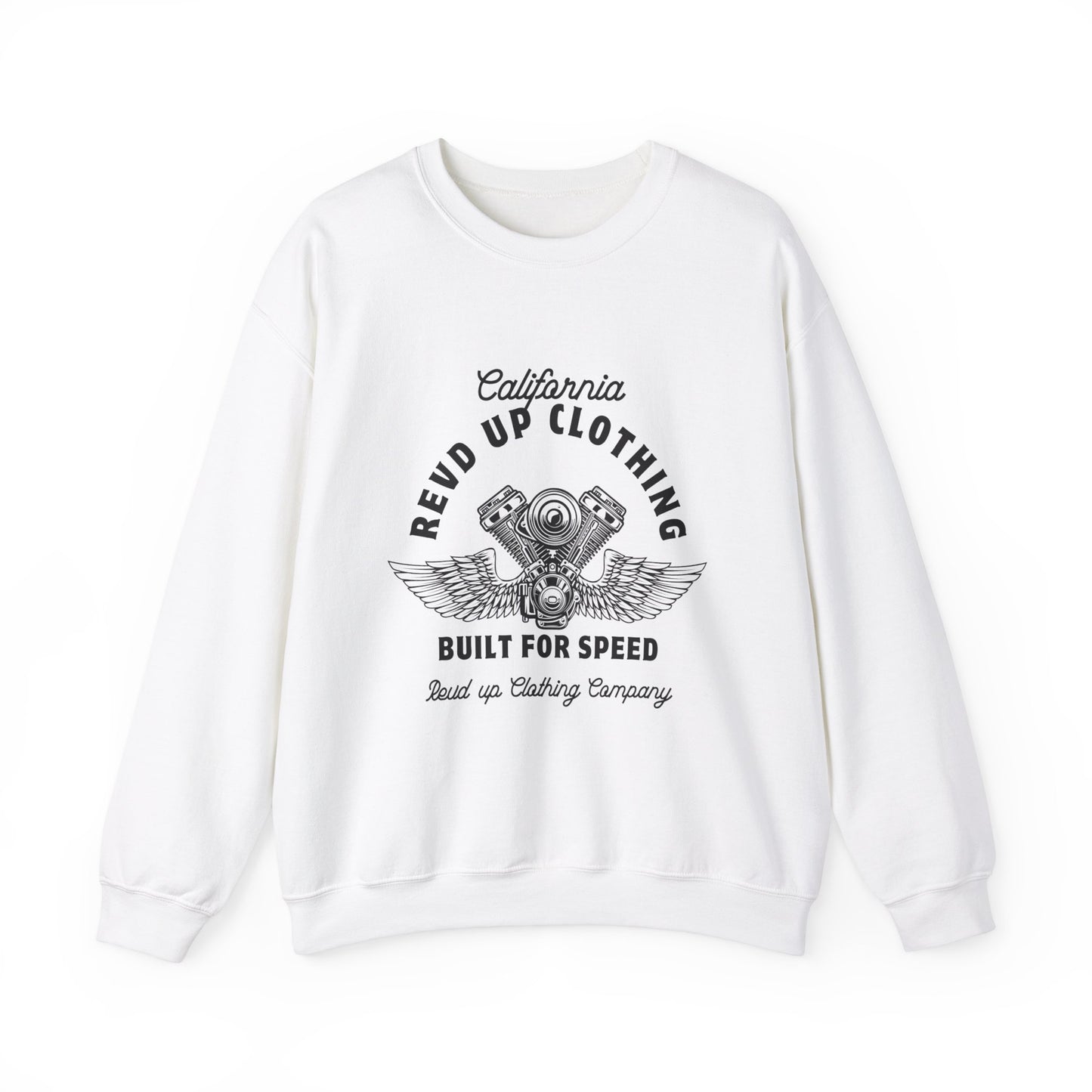 Built For Speed- Adult Crewneck Sweatshirt