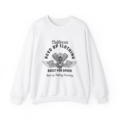 Built For Speed- Adult Crewneck Sweatshirt