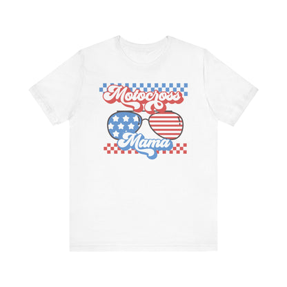 American Motocross Mama- Adult T-Shirt