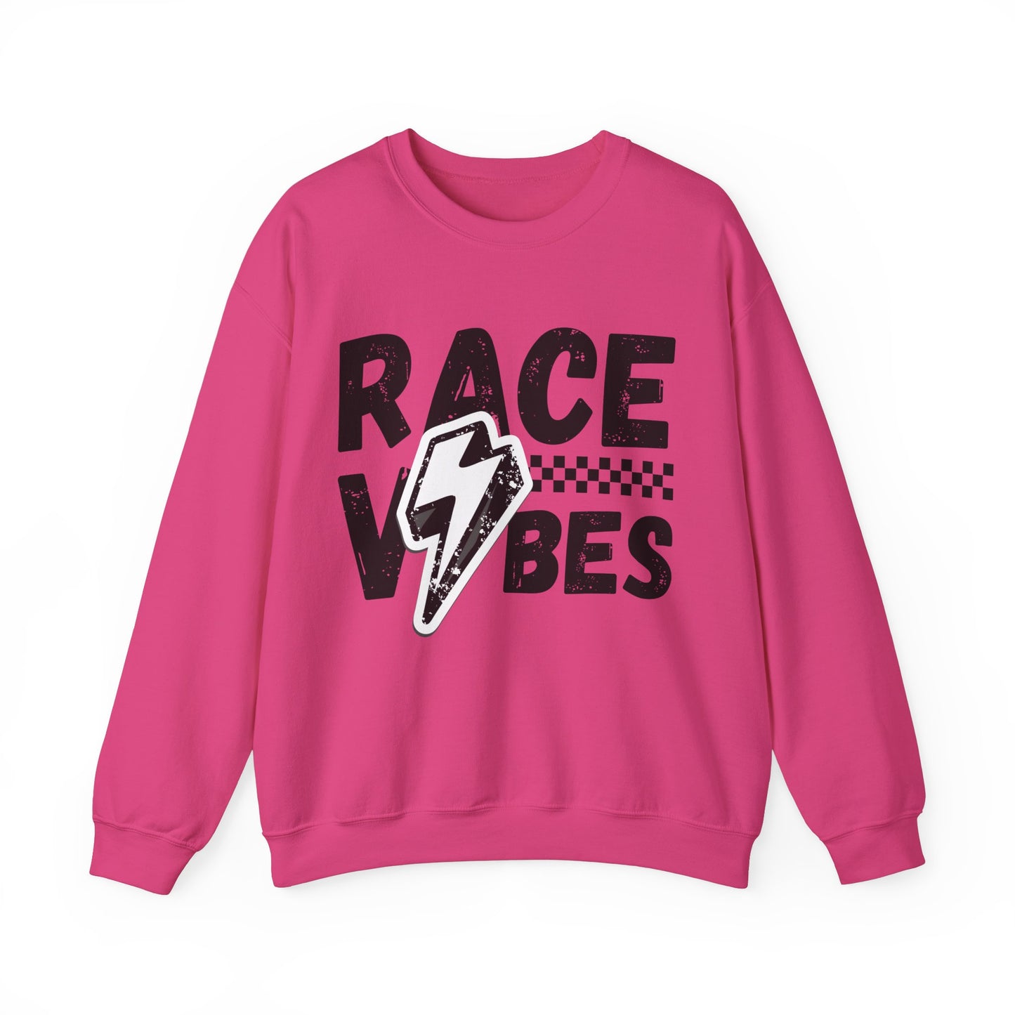 Bolted Race Vibes- Adult Crewneck Sweatshirt