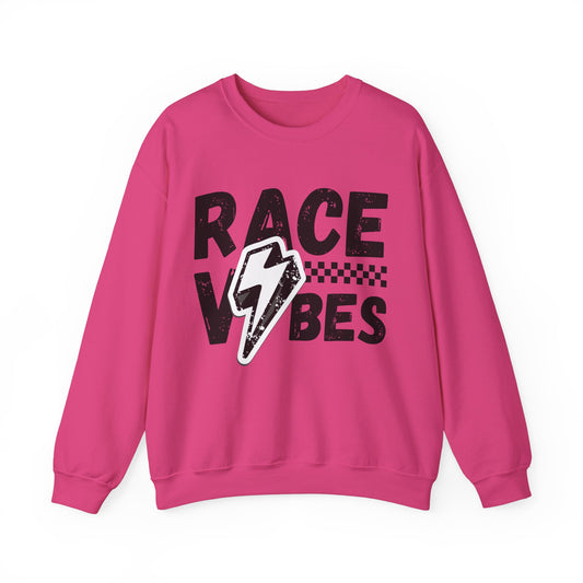 Bolted Race Vibes- Adult Crewneck Sweatshirt