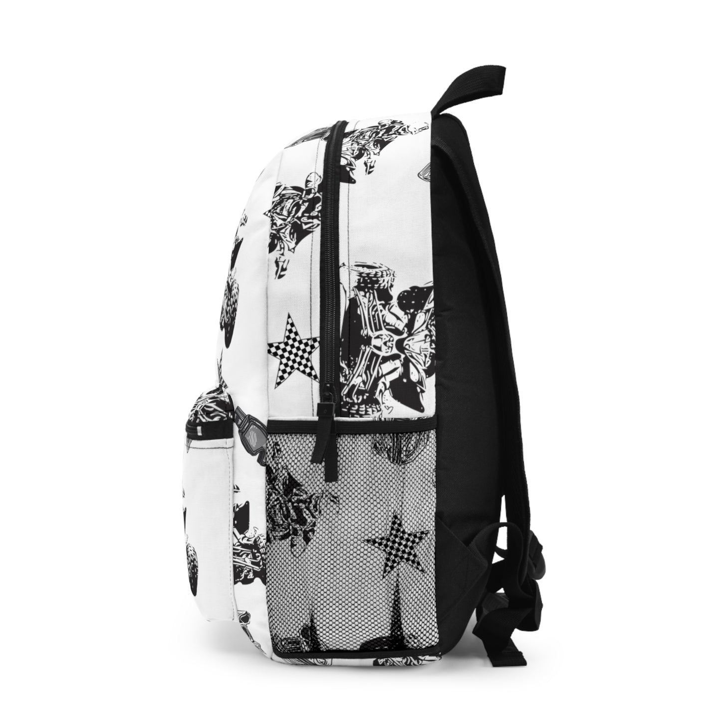 Quad Racing Backpack - White
