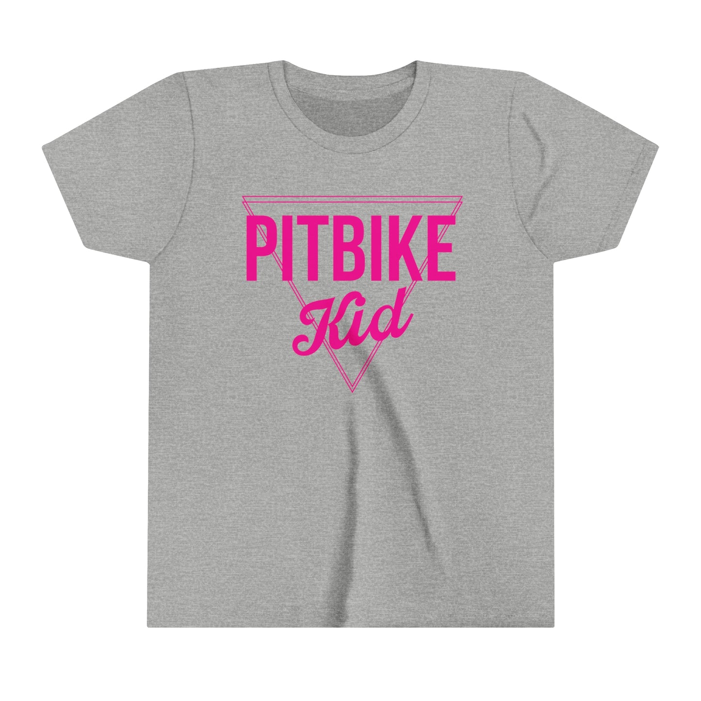 Pit Bike Kid Pink -Youth T-Shirt