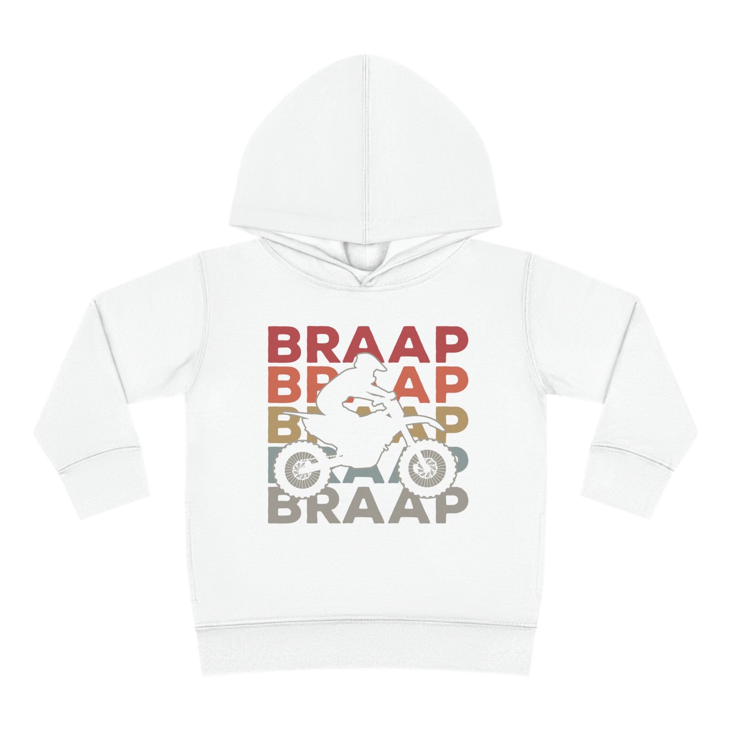 Braap- Toddler Hooded Sweatshirt