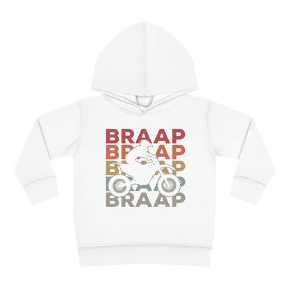 Braap- Toddler Hooded Sweatshirt