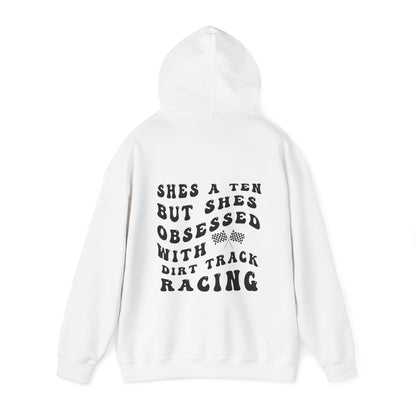 Shes A Ten- Adult Hooded Sweatshirt