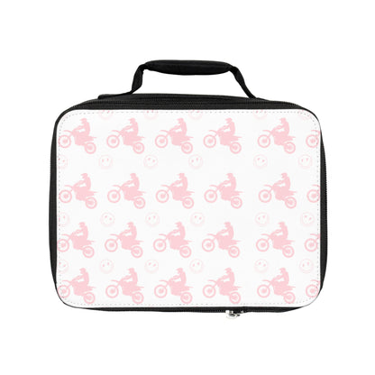 Light Pink Moto Lunch Bag