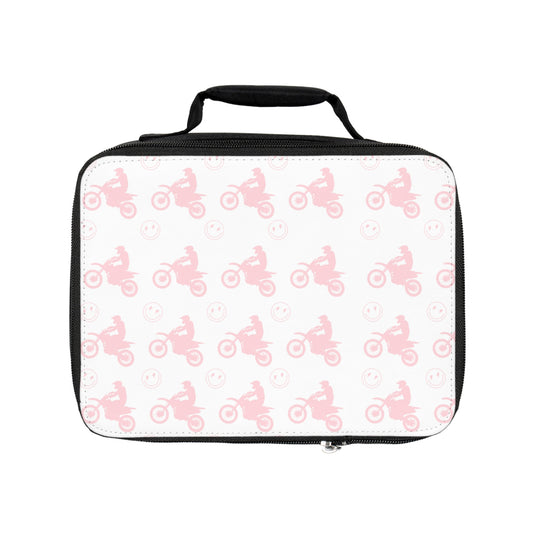 Light Pink Moto Lunch Bag
