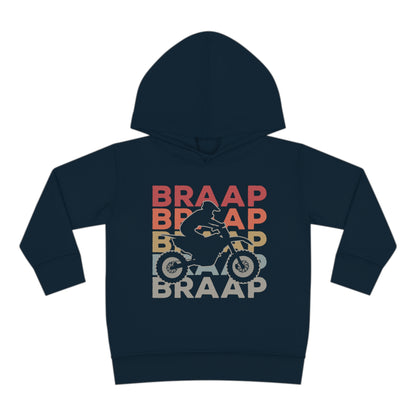 Braap- Toddler Hooded Sweatshirt