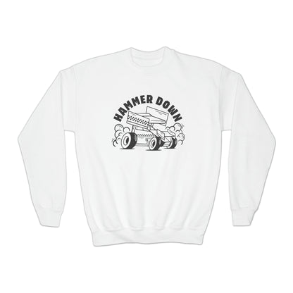 Hammer Down- Youth Crewneck Sweatshirt