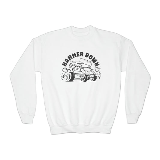 Hammer Down- Youth Crewneck Sweatshirt