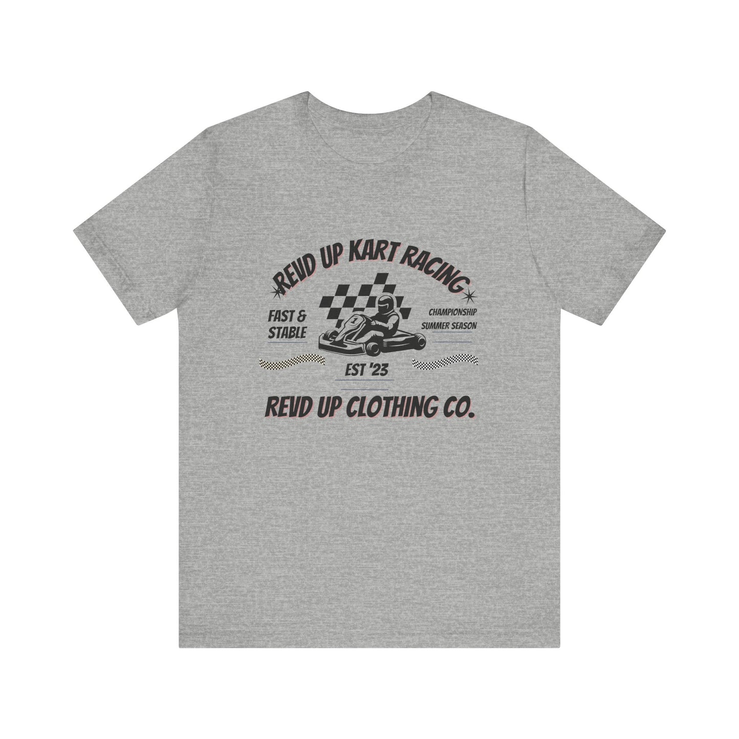 Revd Up Kart Racer- Adult T-Shirt