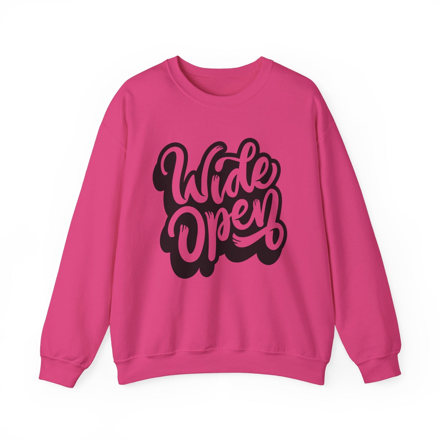 Wide Open- Adult Crewneck Sweatshirt