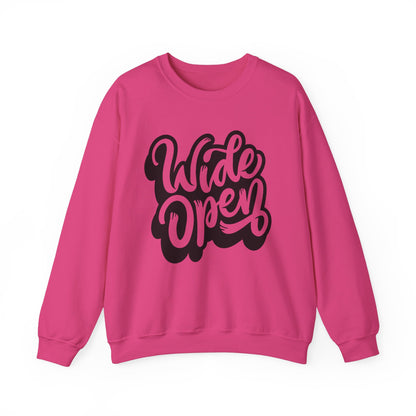 Wide Open- Adult Crewneck Sweatshirt