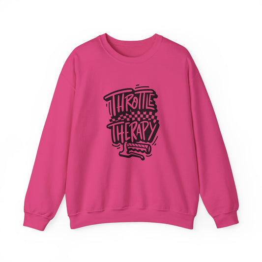 Throttle Therapy- Adult Crewneck Sweatshirt