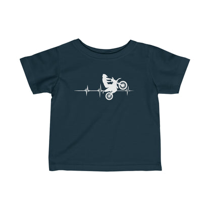 Heart Rate Moto- Infant T-Shirt