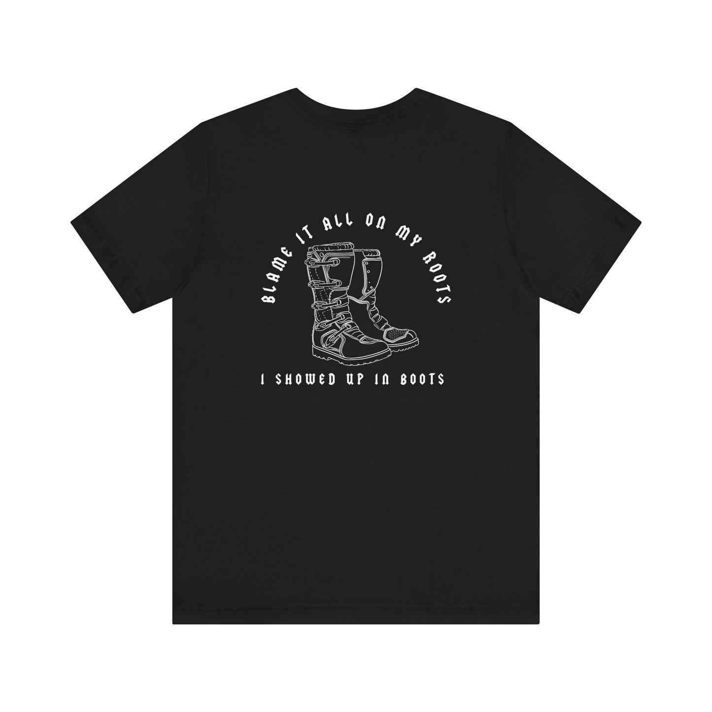 Blame It All On My Roots White Font- Adult T-Shirt