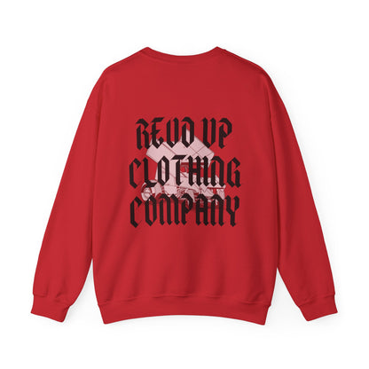 Rocker Font Sprint- Adult Crewneck Sweatshirt