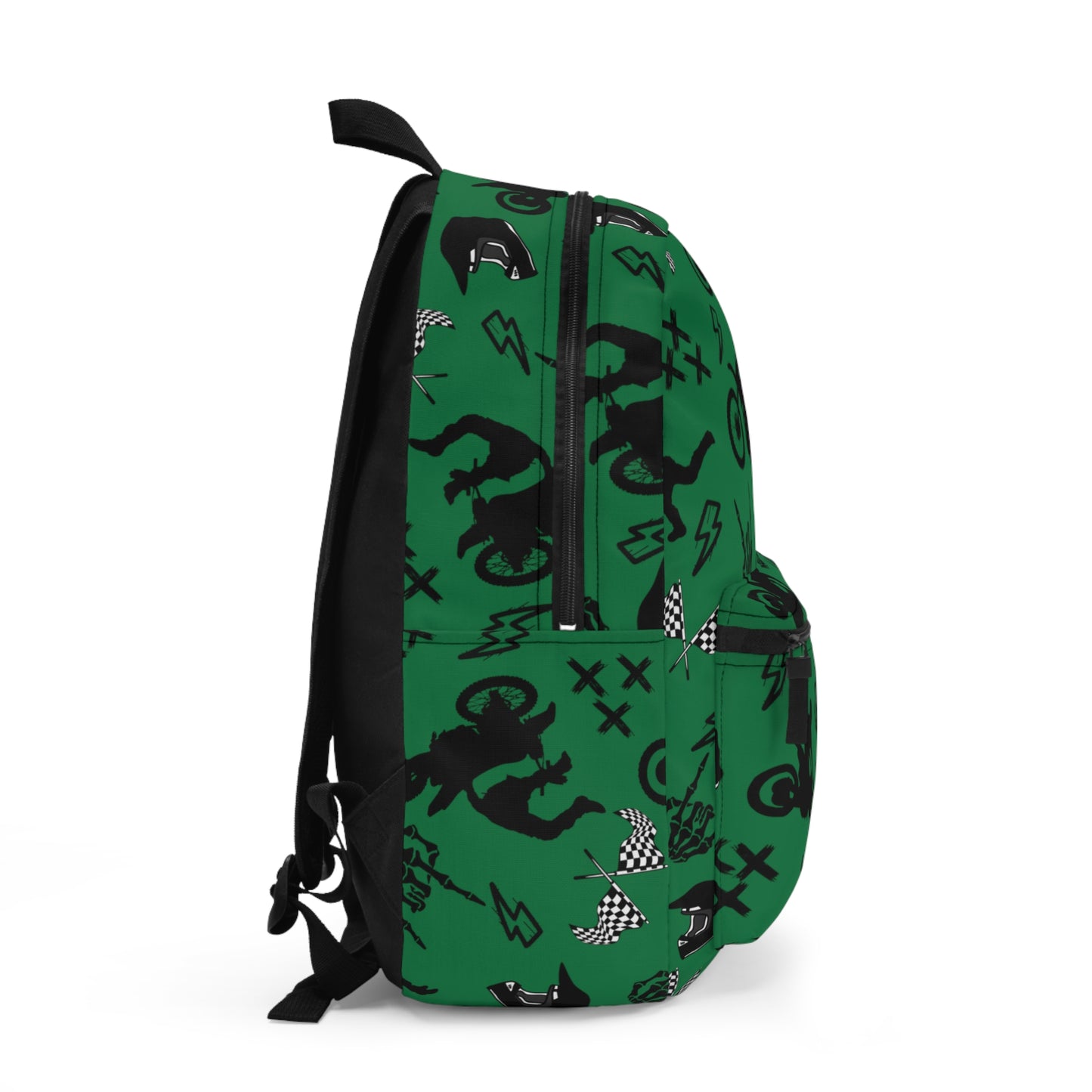Moto Cross Backpack - Dark Green