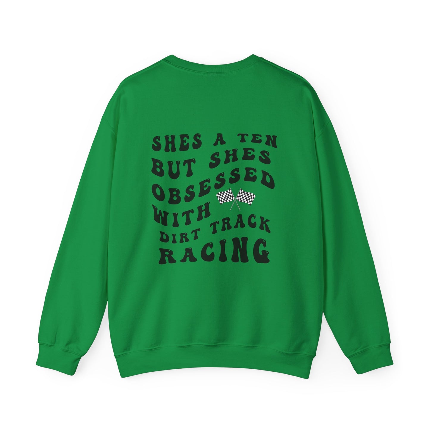 Shes A Ten- Adult Crewneck Sweatshirt