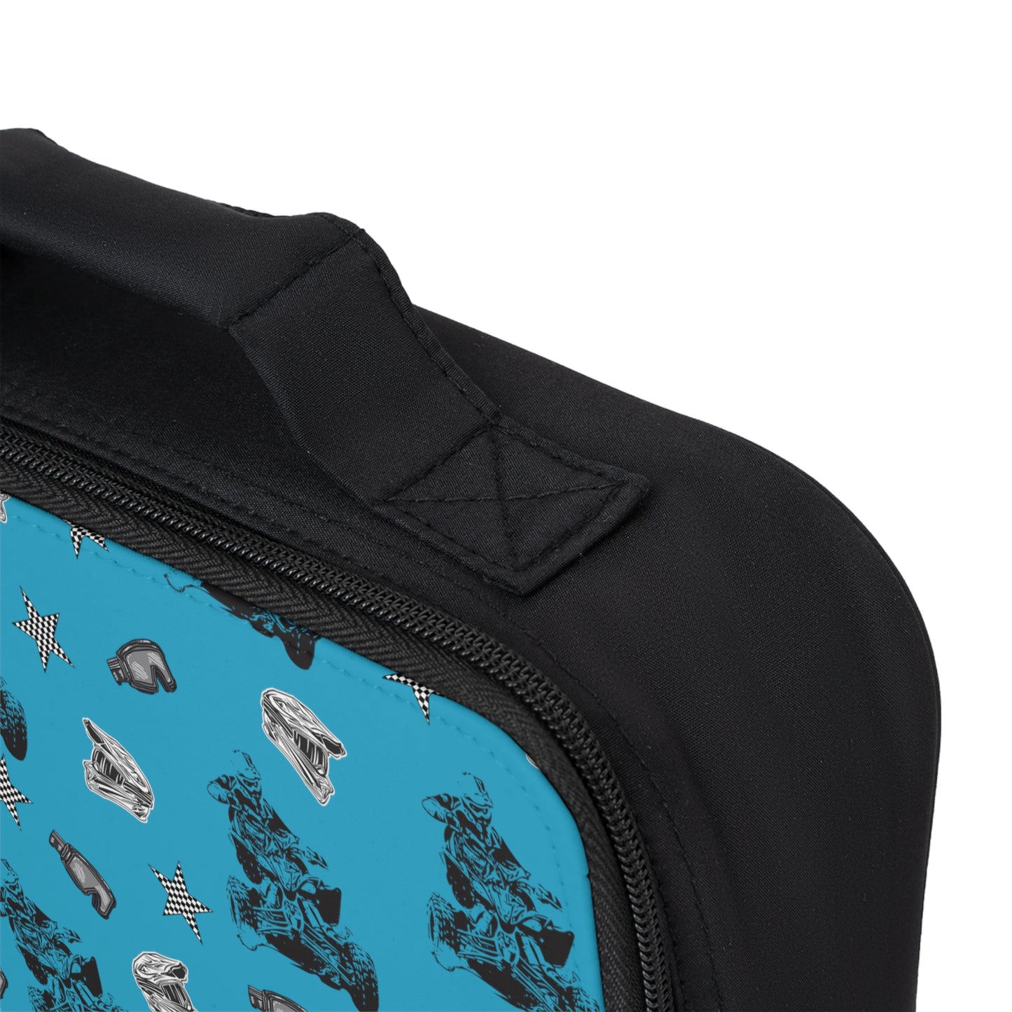 Quad Racing - Lunch Bag Turquoise