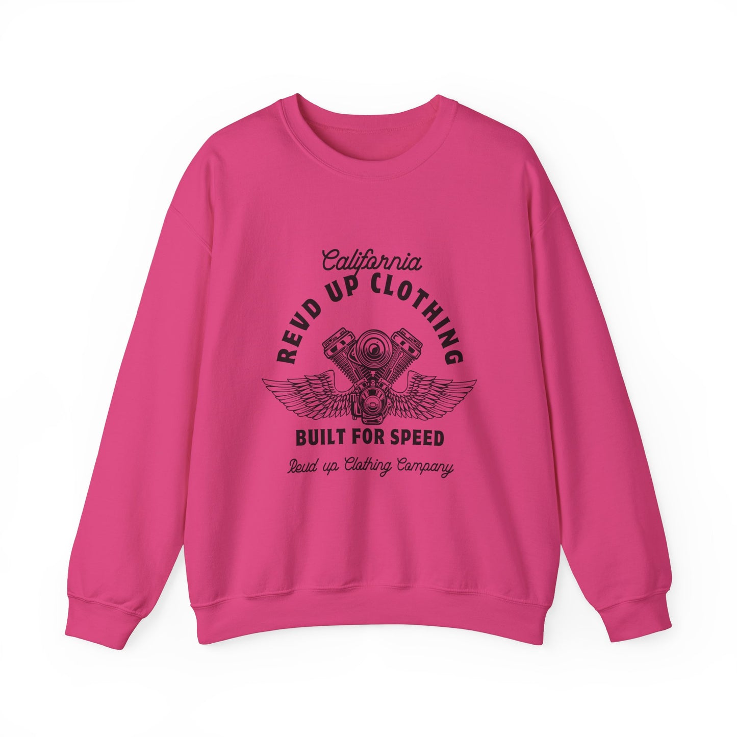Built For Speed- Adult Crewneck Sweatshirt
