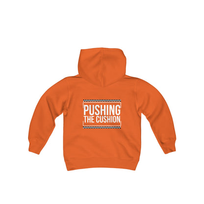 Pushing The Cushion - Youth Hooded Sweatshirt